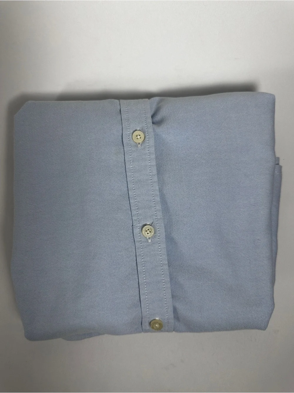 Ralph Lauren Blue Oxford Button Down Shirt Pony Logo Size 14